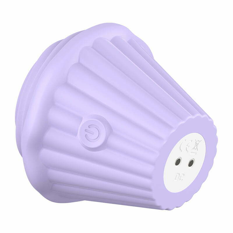 Sugador de Clitóris Cupcake com 5 Modos de Pulsador Recarregável Cod. BH 1055 - Imagem 2