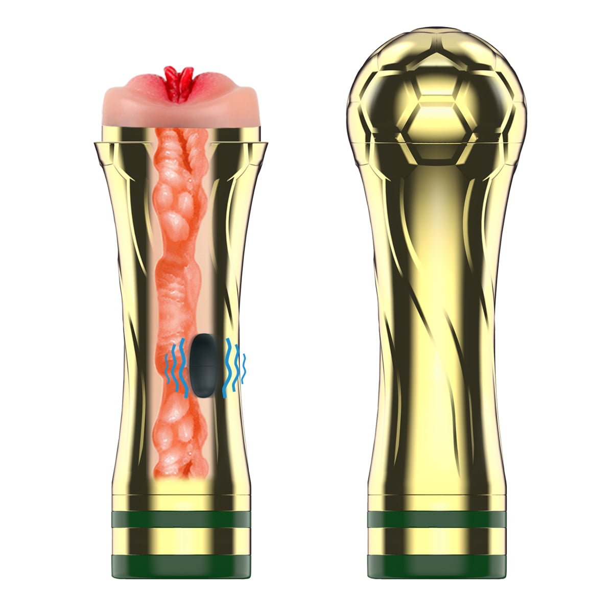 Masturbador Lanterna Masculino Formato de Vagina a Pilha - Taça da Copa Cod. XV 1025 - Imagem 3