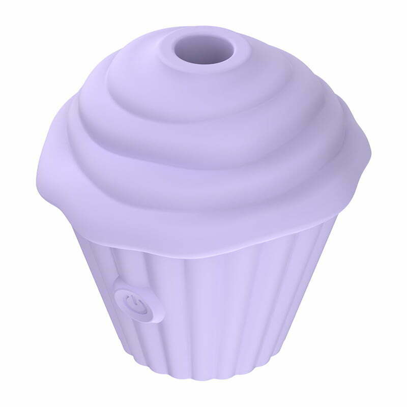 Sugador de Clitóris Cupcake com 5 Modos de Pulsador Recarregável Cod. BH 1055 - Imagem 3