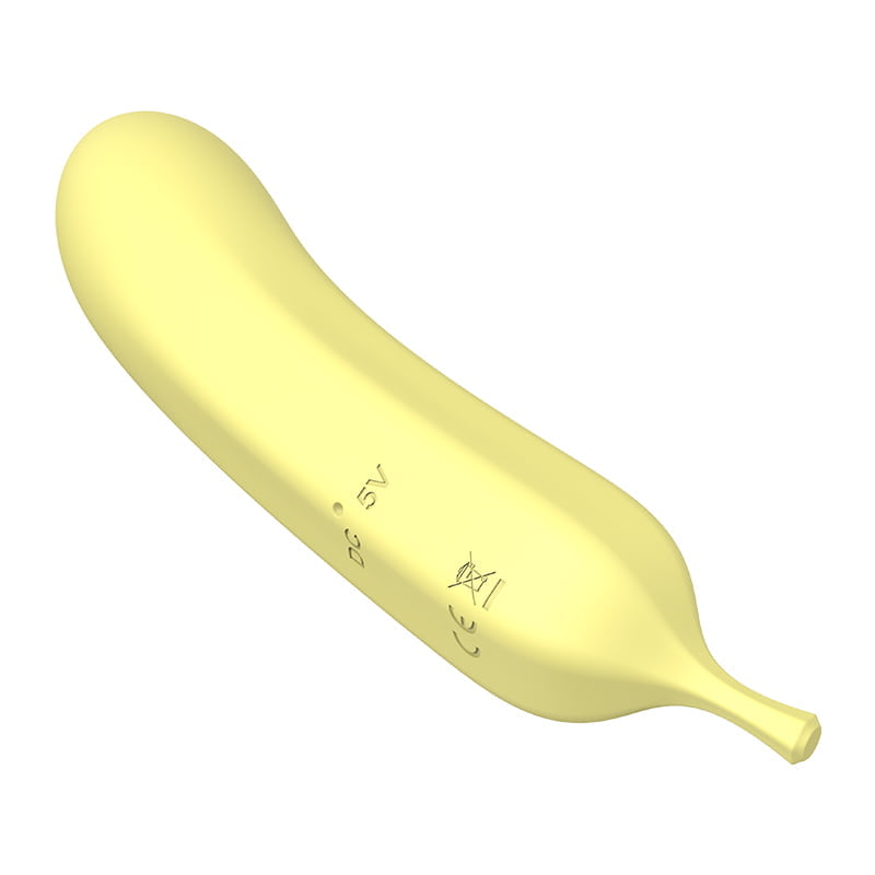 Vibrador Formato Banana com 21 Modos de Vibração Recarregável Cod. BH 1059 - Imagem 4