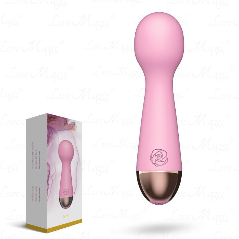 Massageador Varinha Mágica com 10 Modos de Vibração Recarregável Cod. BK 1004