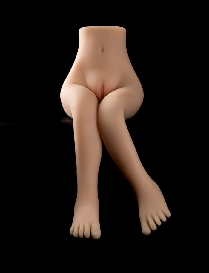 Masturbador Realístico Meio Corpo Feminino em Silicone com Vagina e Anus Cod. XK 1020 - Image 2