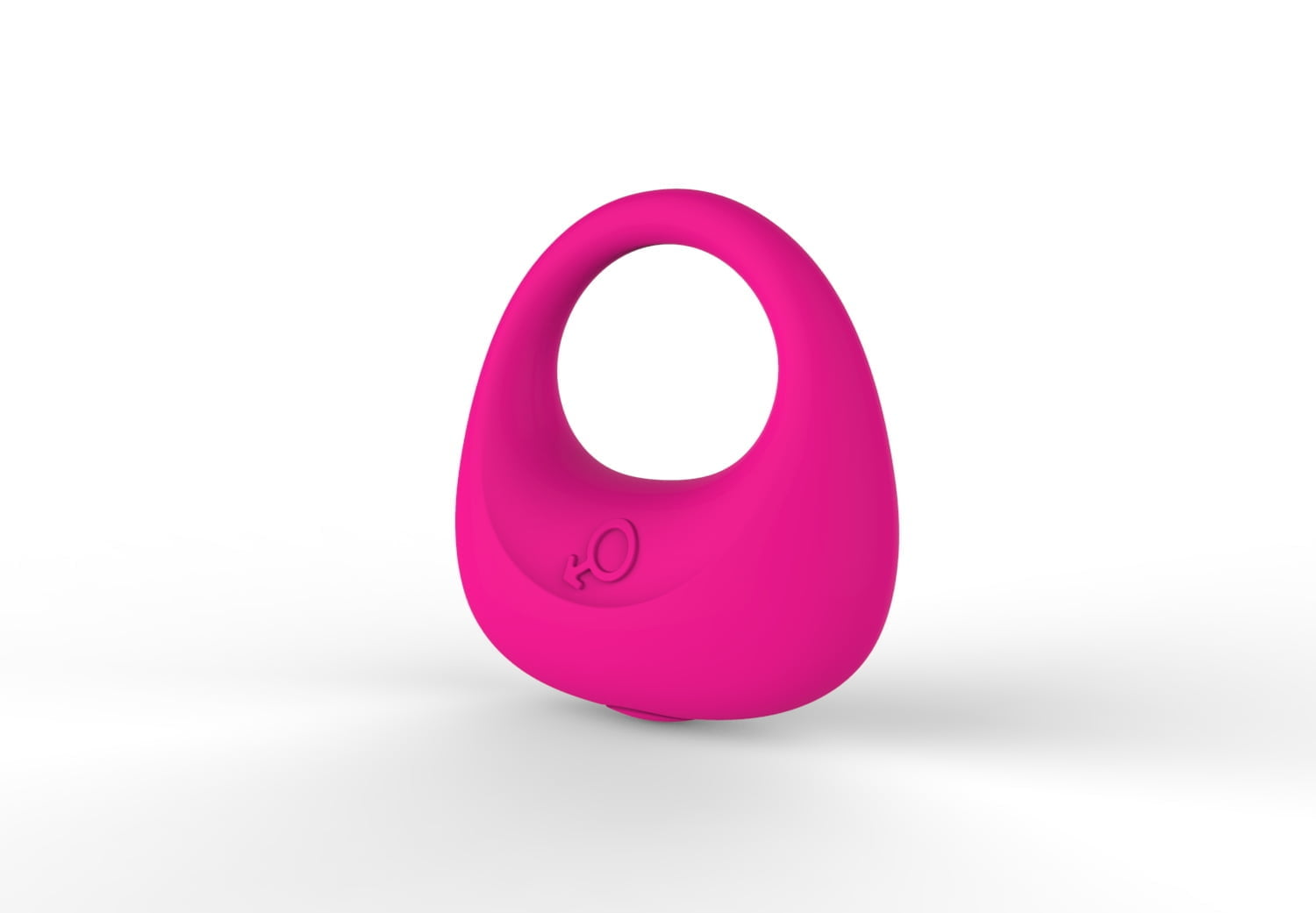 Anel Peniano com Vibração Unica em Silicone a Bateria Cod. XN 1041 - Imagem 3