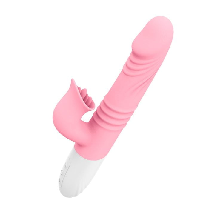 L&B--Vibrador com Estimulador de Clitóris com 11 Modos de Vibração Recarregável Cod. BX 1047