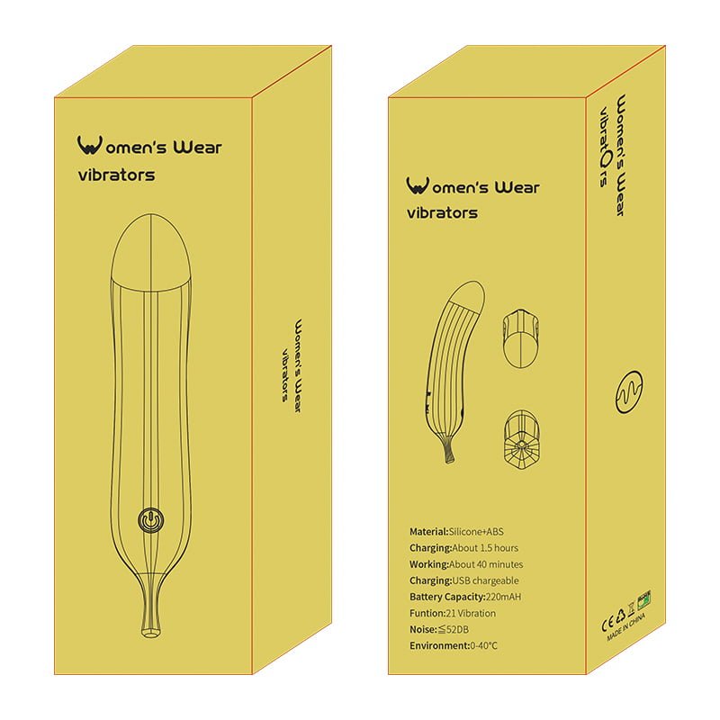 Vibrador Formato Banana com 21 Modos de Vibração Recarregável Cod. BH 1059 - Imagem 2