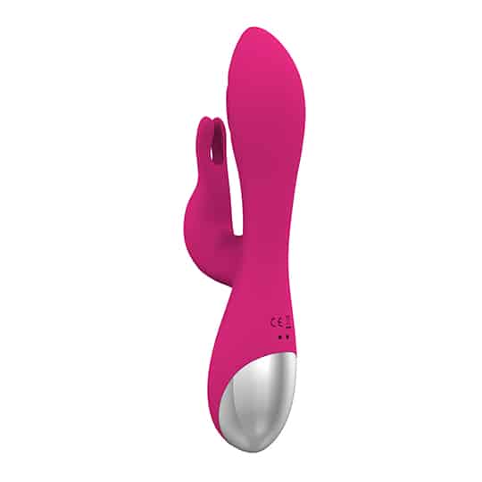 L&B--Vibrador com Estimulador de Clitóris 7 Modos de Vibração e Pulsação Recarregável Cod. KKM 1006 - Image 2