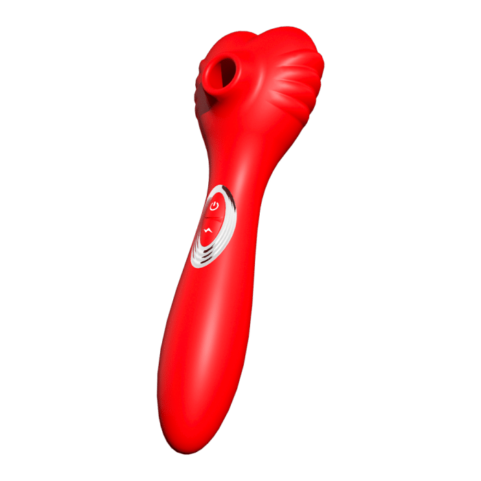 L&B--Vibrador Estimulador de Clitóris 15 Modos de Sucção Recarregável Cod. KKG 1006