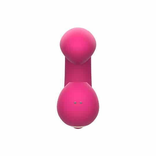 L&B--Vibrador de Casal 10 Modos de Vibração e Pulsação Recarregável. Cod. KKM 1001 - Image 2