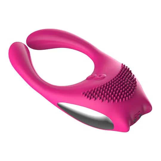 Vibrador com 12 Modos de Vibração Recarregável Cod. KKU 1001
