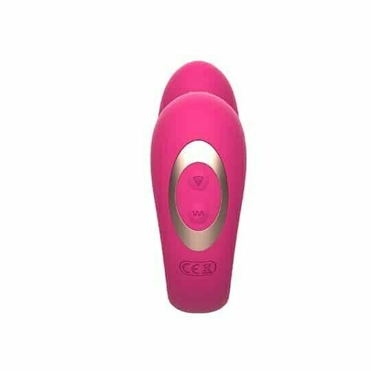 L&B--Vibrador de Casal 10 Modos de Vibração e Pulsação Recarregável. Cod. KKM 1001 - Image 4