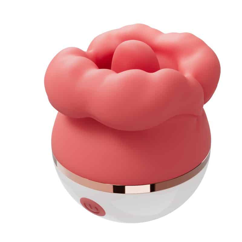 L&B--Vibrador Boca com Estimulador de Clitóris Recarregável Cod. KKD 1005