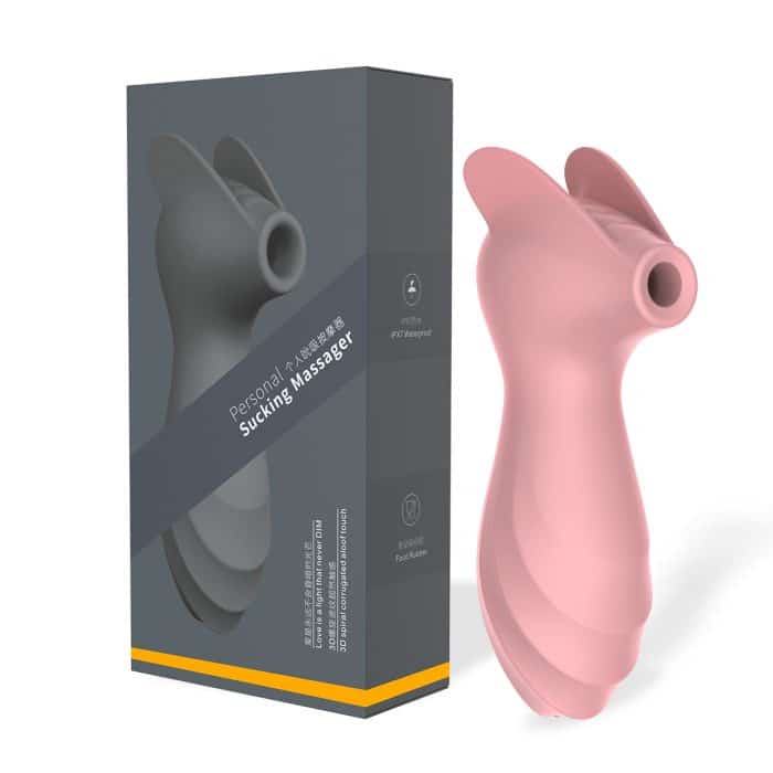 L&B--Vibrador Estimulador de Clitóris com 9 Modos de Pulsação - Recarregável  Cod. KKF 1001