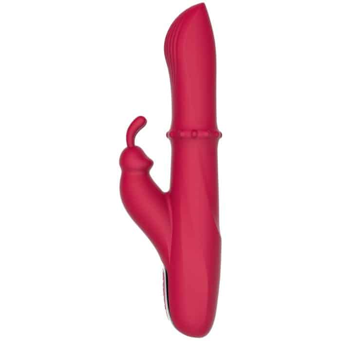 L&B--Vibrador com Estimulador de Clitóris com 9 Modos de Vibração Recarregável Cod. KKF 1003 - Image 3