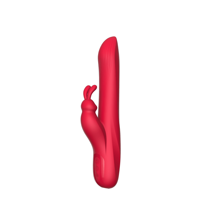 L&B--Vibrador com Estimulador de Clitóris e 12 Modos de Vibração Recarregável Cod. KKF 1002