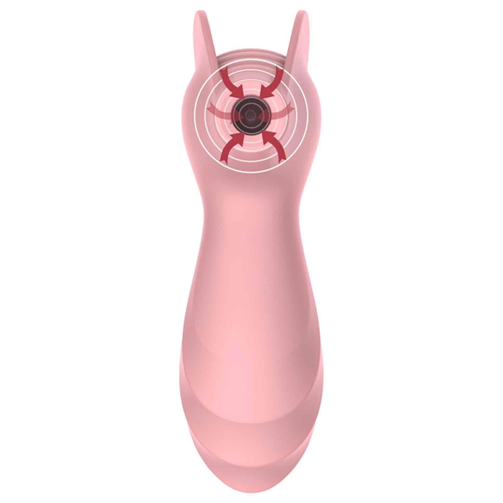 L&B--Vibrador Estimulador de Clitóris com 9 Modos de Pulsação - Recarregável  Cod. KKF 1001 - Imagem 3