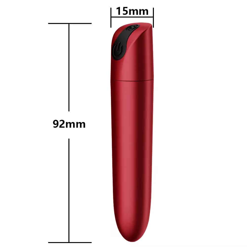 L&B--Bullet com 10 Modos de Vibração Recarregável Cod. KKG 1008 - Imagem 3