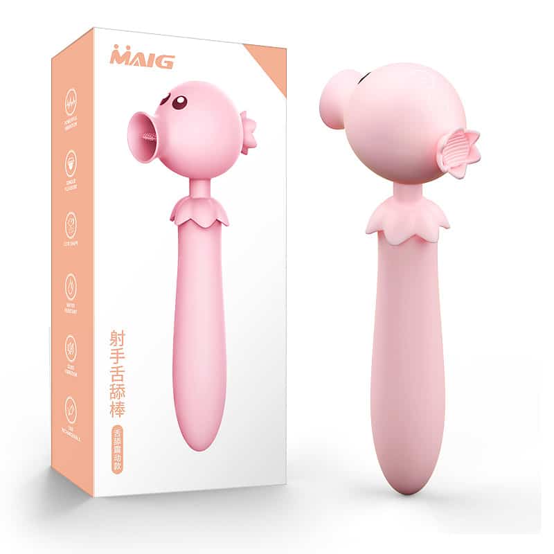 L&B--Vibrador Estimulador de Clitóris Regarregável cod. XK 1037