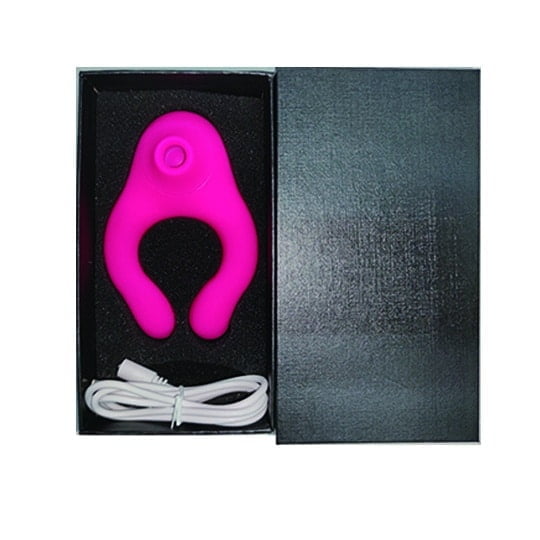 L&B--Vibrador Duplo 7 Modos de Vibração e Pulsação Recarregável Cod. KKM 1009 - Image 2