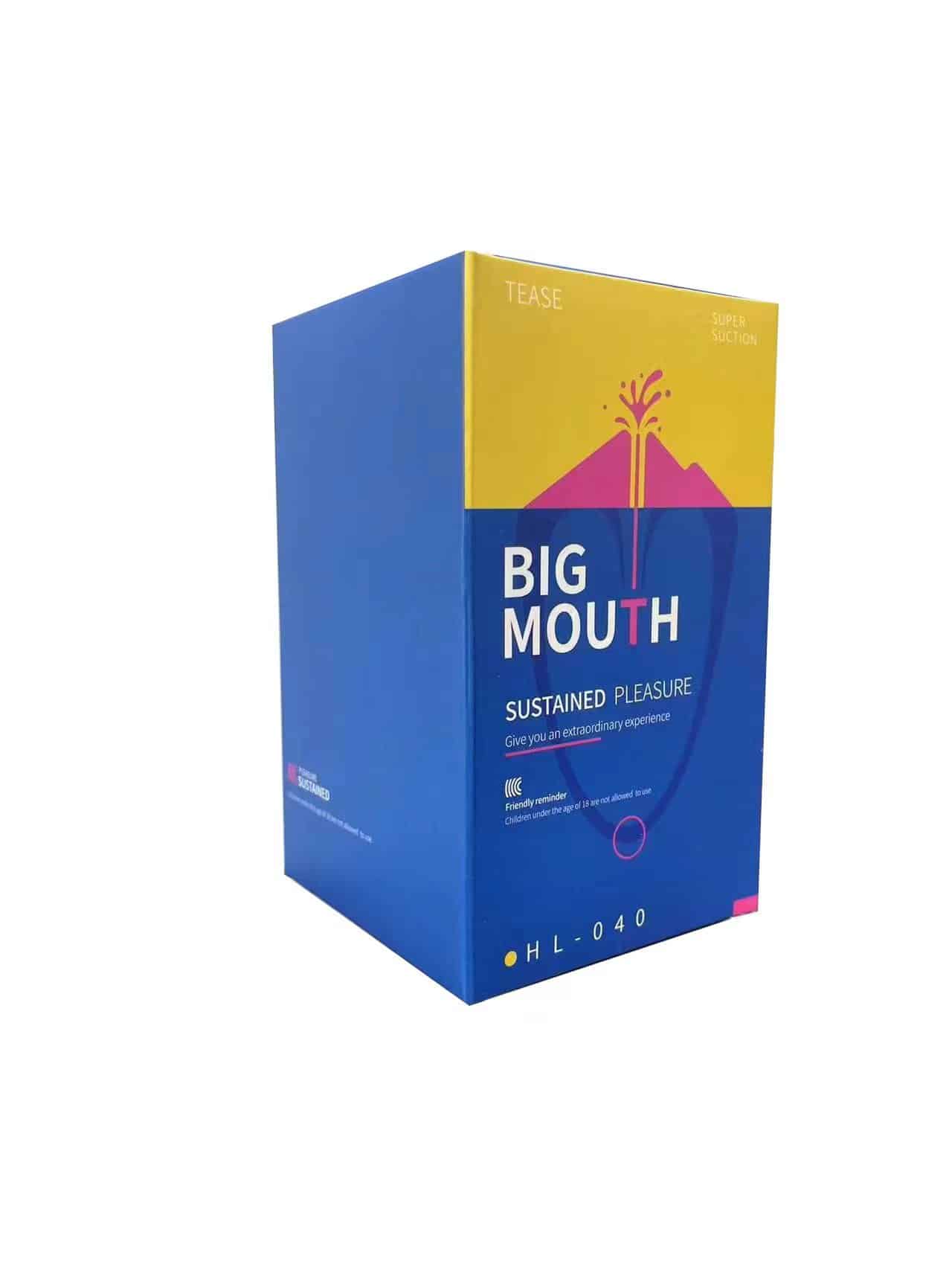 L&B--Vibrador Boca com Estimulador de Clitóris Recarregável Cod. KKD 1005 - Imagem 3