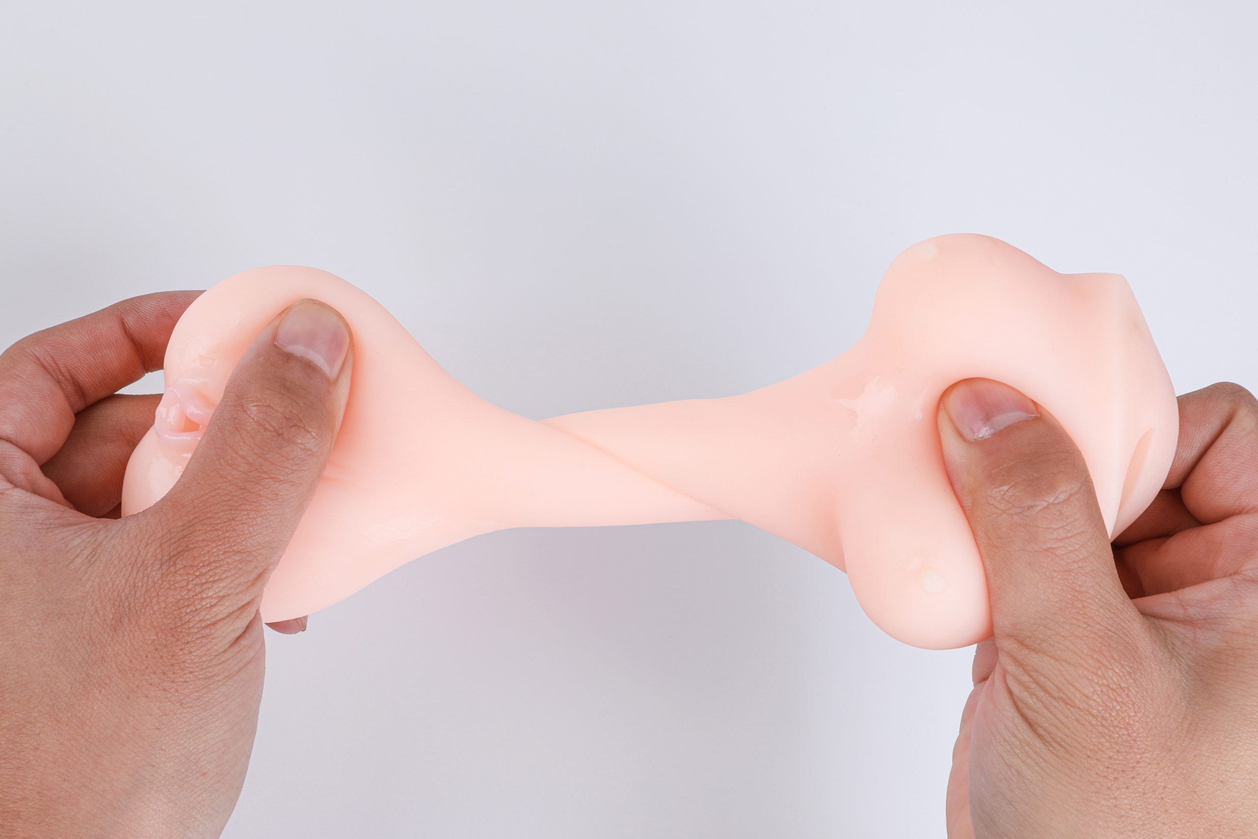 Mini Corpo Masturbador Realístico em Cyberskin Com Vagina e Seios. Cód XK 1003 - Imagem 4