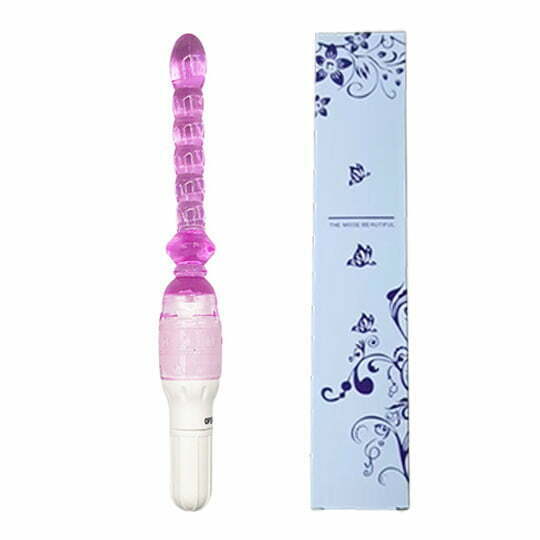 L&B--Vibrador Personal com Estimulador de Clitóris Vibração Única  a Pilha Cod. KKR 1047