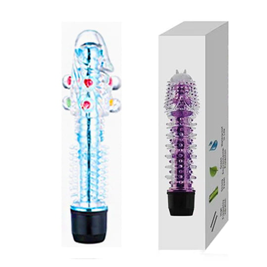 L&B--Vibrador Estilo Personal com Capa Texturizada a Pilha Cod. KKR 1037 - Image 3