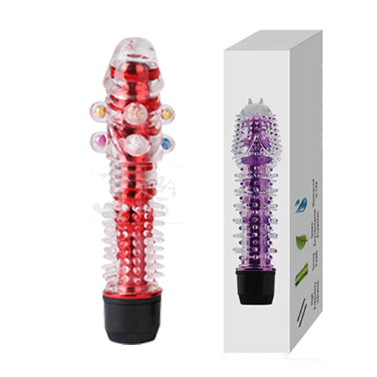 L&B--Vibrador Estilo Personal com Capa Texturizada a Pilha Cod. KKR 1037 - Image 5