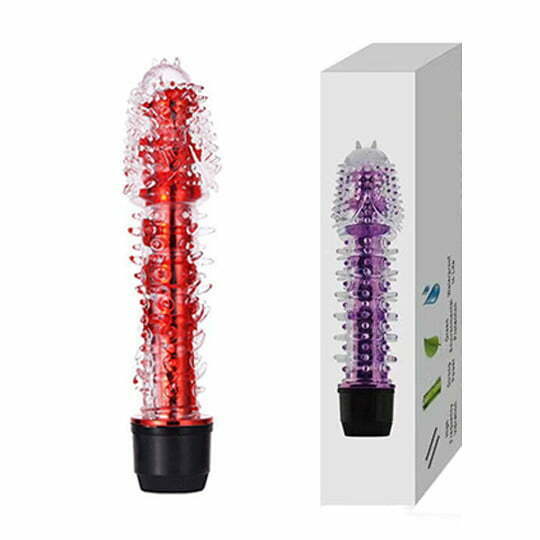 L&B--Vibrador Estilo Personal com Capa Texturizada a Pilha Cod. KKR 1027 - Image 5