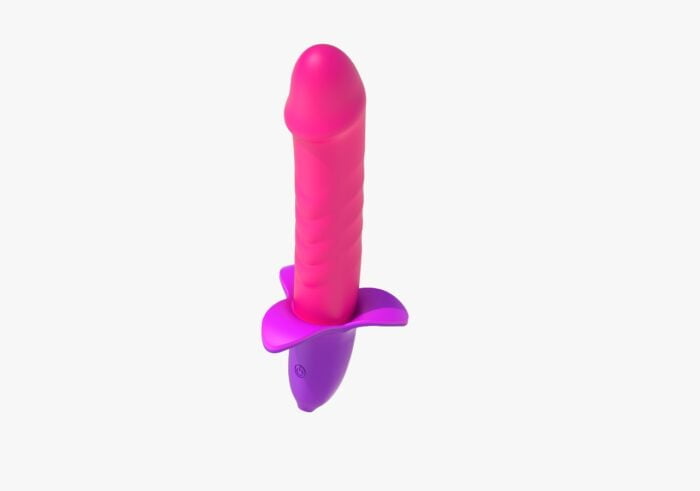 Vibrador Metralhadora Formato Banana com 8 Modos de Vibração Recarregável Cod. XX1002 - Image 4