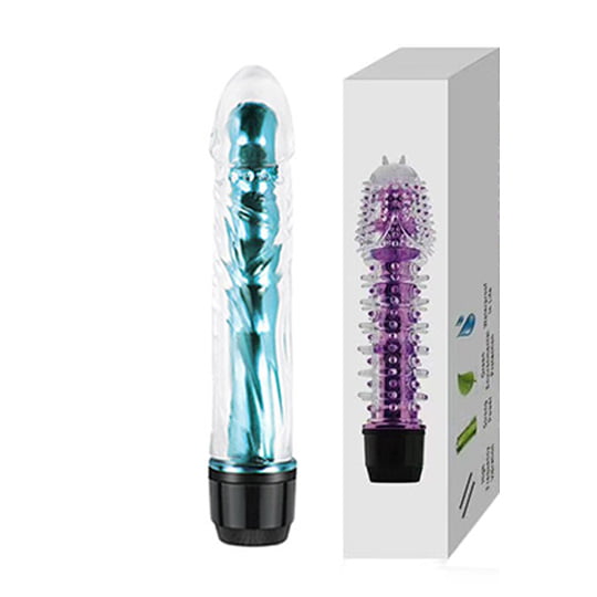 L&B--Vibrador Estilo Personal com Capa Texturizada a Pilha Cod. KKR 1032 - Image 3