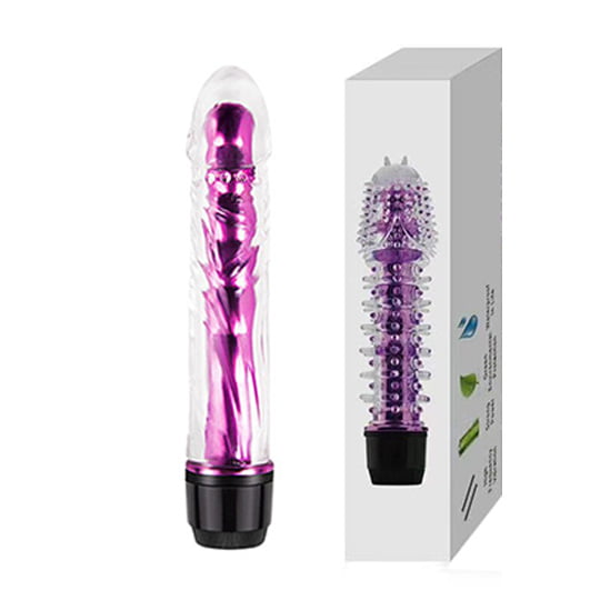 L&B--Vibrador Estilo Personal com Capa Texturizada a Pilha Cod. KKR 1032