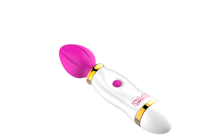 L&B--Vibrador com Estimulador de Clitóris com 12 Modos de Sucção e Vibração Recarregável  Cod. XW 1031