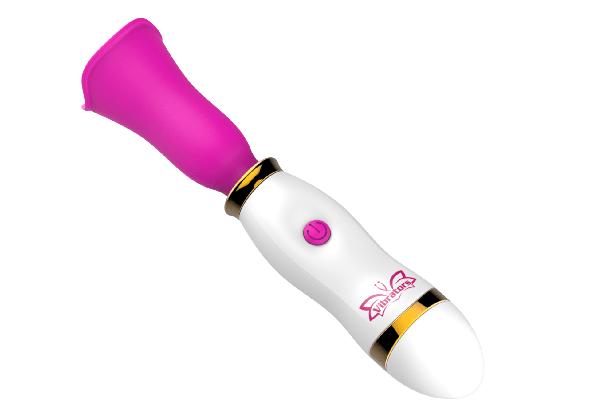 L&B--Vibrador Varinha Mágica 12 Modos de Vibração com Lingua Recarregável Cod. XW 1028 - Imagem 2