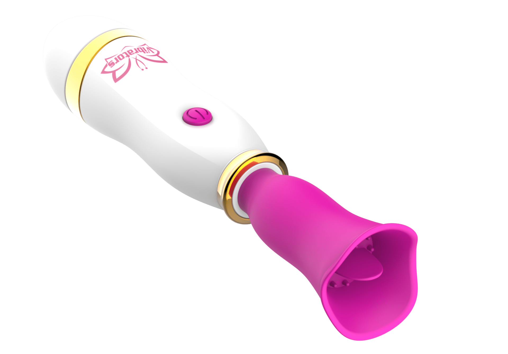 L&B--Vibrador Varinha Mágica 12 Modos de Vibração com Lingua Recarregável Cod. XW 1028 - Imagem 3