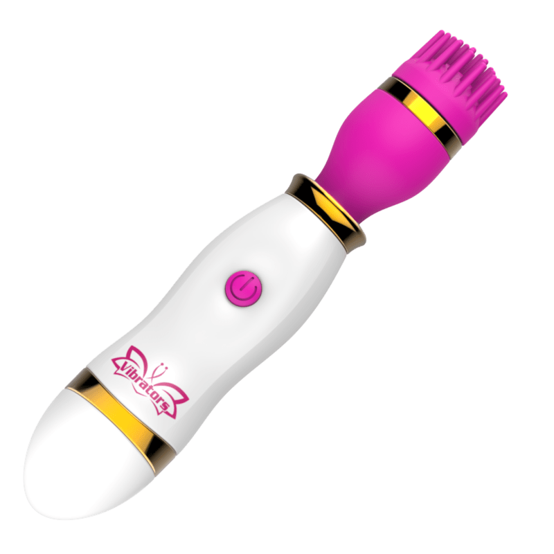 L&B--Vibrador com Estimulador de Clitóris com 12 Modos de Sucção e Vibração Recarregável  Cod. XW 1032