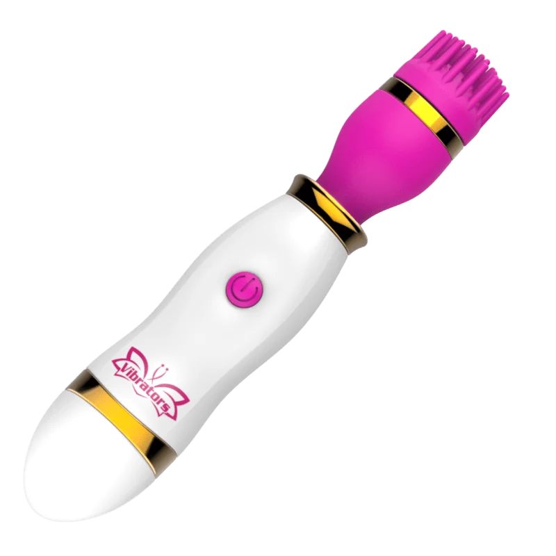 L&B--Vibrador com Estimulador de Clitóris com 12 Modos de Sucção e Vibração Recarregável  Cod. XW 1032