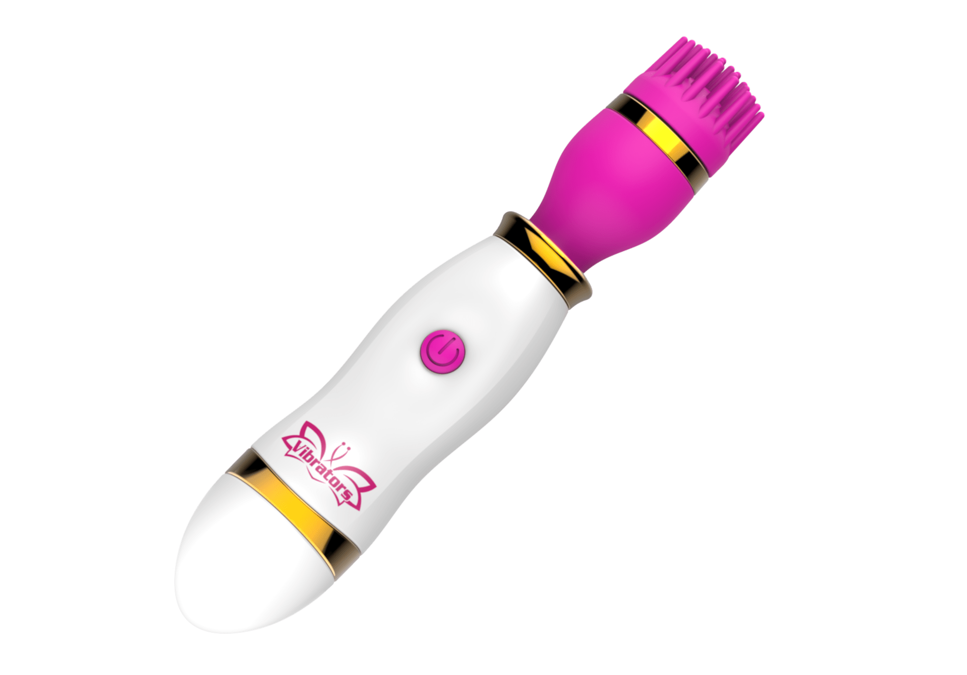 L&B--Vibrador com Estimulador de Clitóris com 12 Modos de Sucção e Vibração Recarregável Cod. XW 1032
