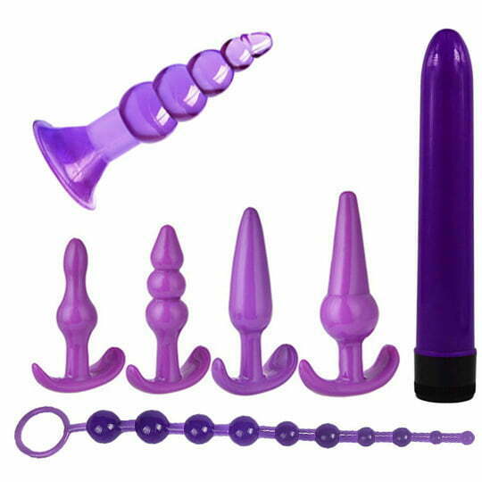 L&B-- Kit Plug Anal com 7 peças Cod. KKR 1094