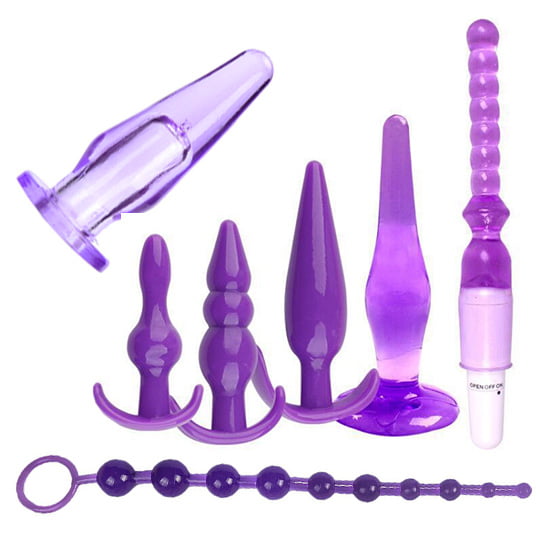 L&B-- Kit Plug Anal com 7 peças Cod. KKR 1096