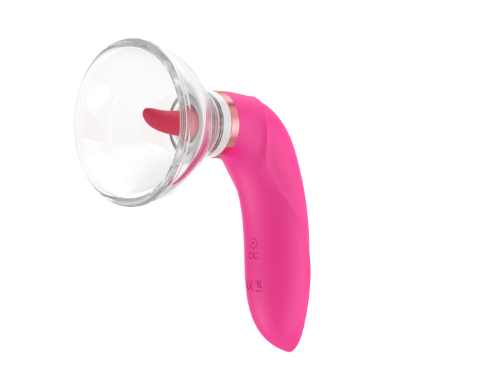 Vibrador com Língua 8 Modos de Vibração Recarregável Cod. KKO 1002