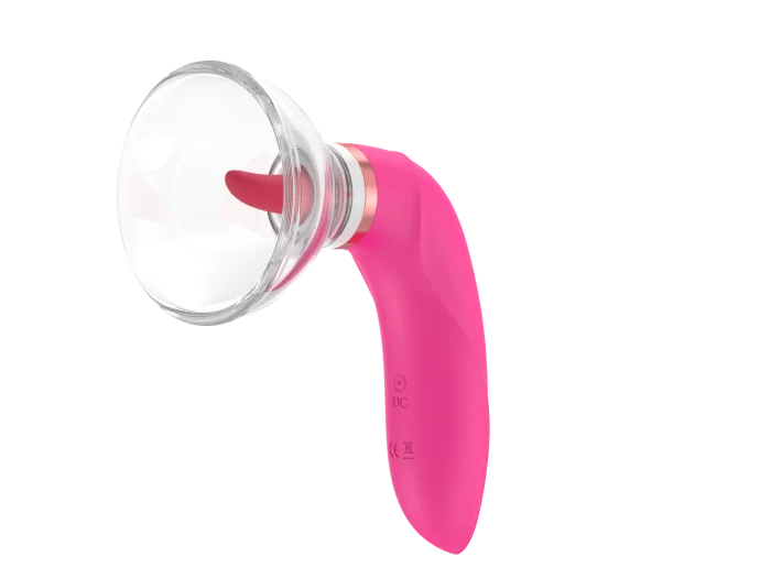 Vibrador com Língua 8 Modos de Vibração Recarregável Cod. KKO 1001