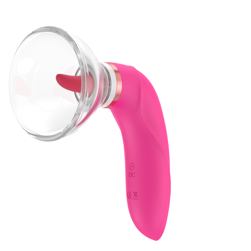 Vibrador com Língua 8 Modos de Vibração Recarregável Cod. KKO 1001