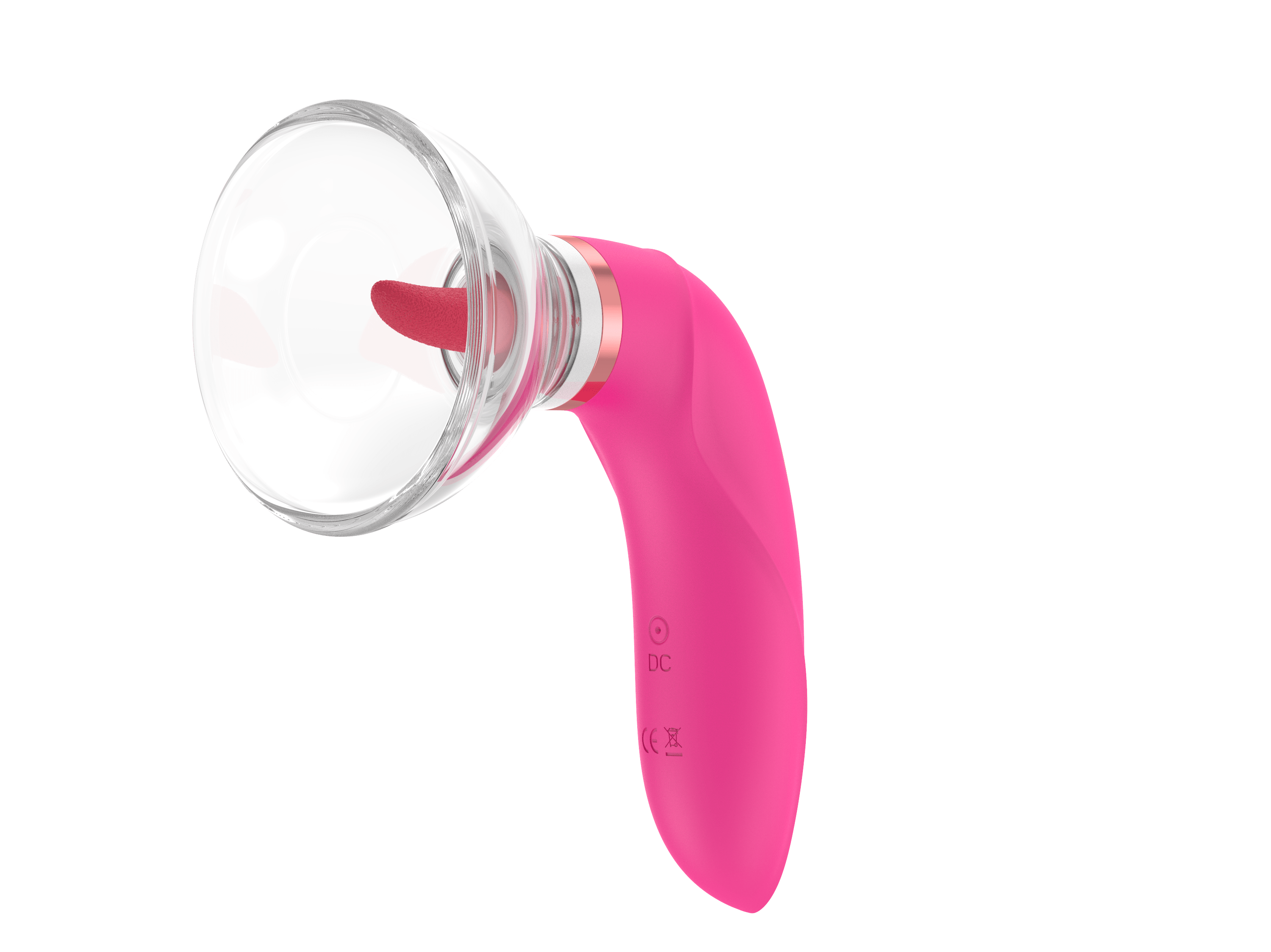 Vibrador com Língua 8 Modos de Vibração Recarregável Cod. KKO 1001