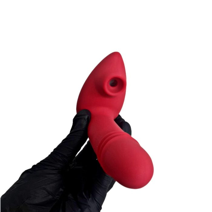 L&Z - Vibrador Vai e Vem com Sucção Cod. ML-M030 - Image 4