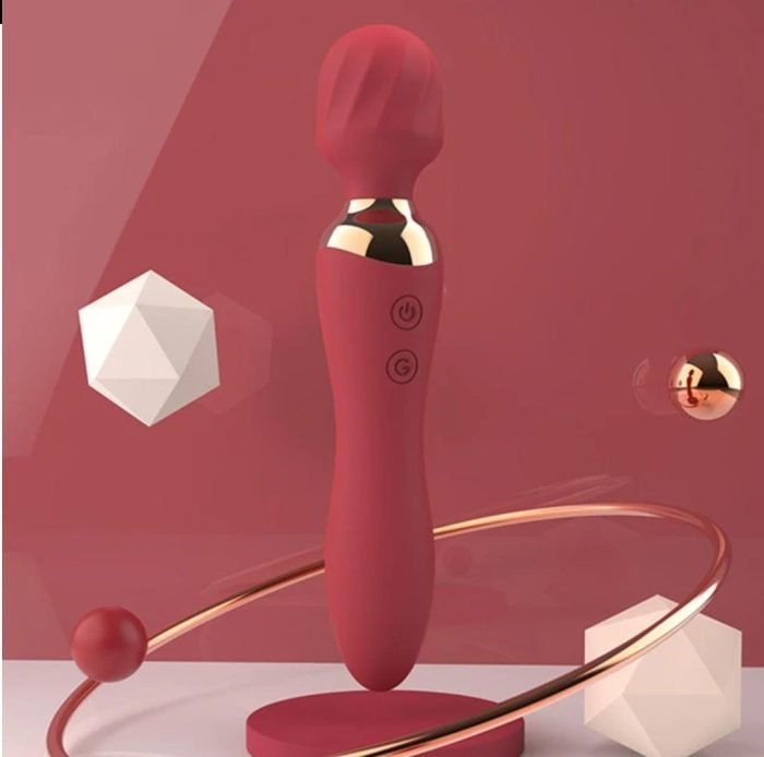 L&Z - Vibrador Varinha Mágica Com Aquecimento Cod. ML 0680-P