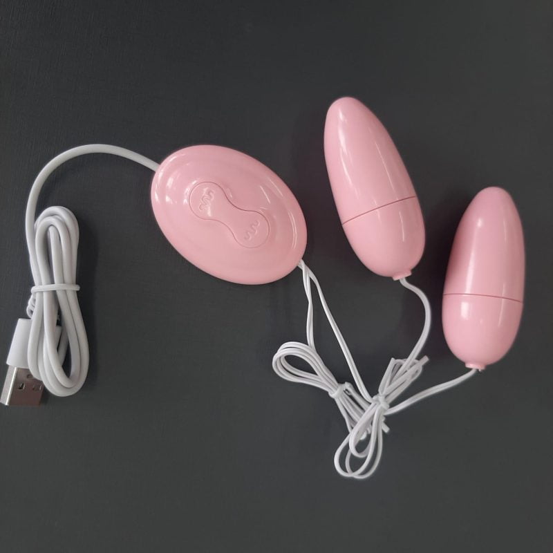 L&Z - Vibrador Bullet Duplo Recarregável Cod. ML 1496