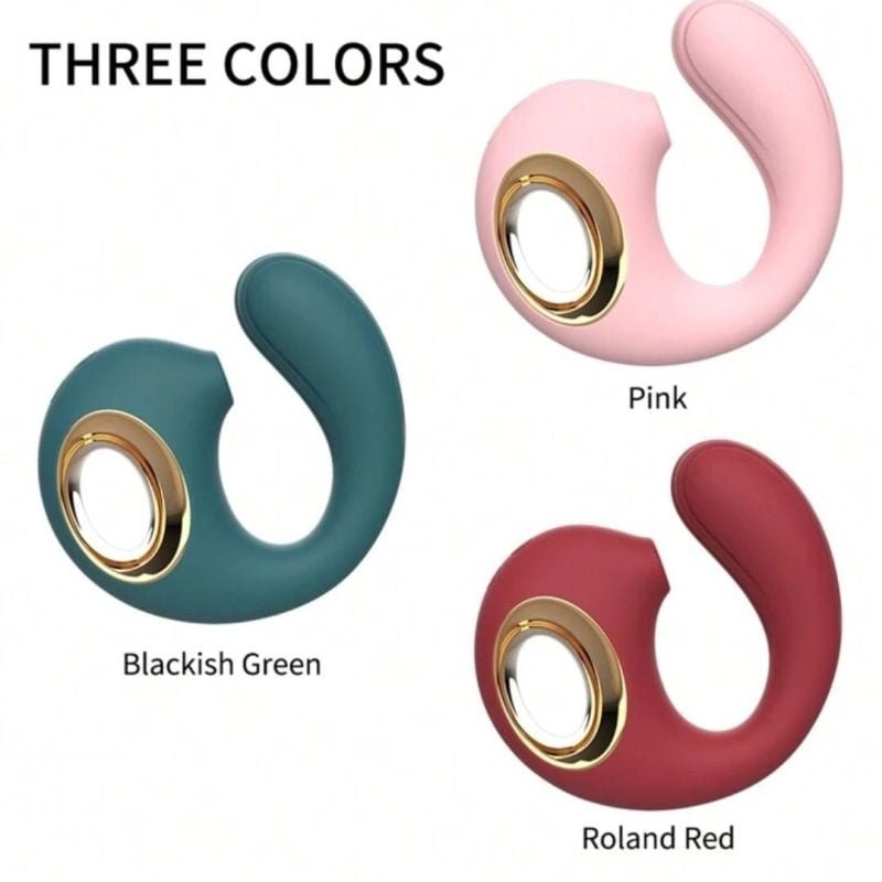 L&Z - Estimulador de Clitóris 10 Modos de Vibração e Sucção Recarregável Cod. ML 0871