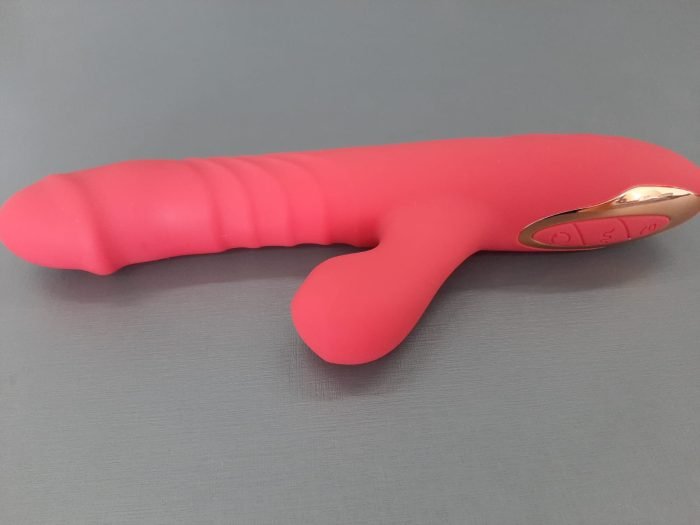 L&Z - Vibrador Rotativo e Vai e Vem Com Estimulador de Clitóris e Língua Cod. ML 1502 - Image 4