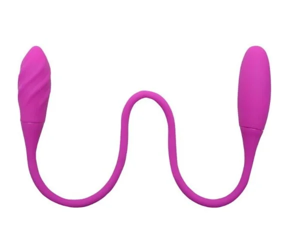 L&Z - Vibrador Snapp Vibe Dupla Ponta 7 Vibrações Recarregável Cod. MLD002 - Imagem 3