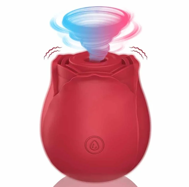 L&Z – Sugador de Clitóris em Formato ROSA Recarregável COD. ML-565